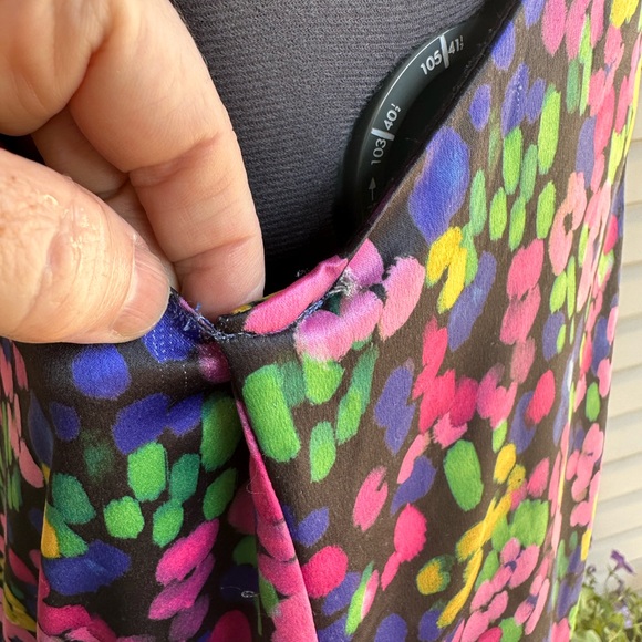 Dynamite satin finish printed bodysuit with one shoulder - Picture 12 of 14